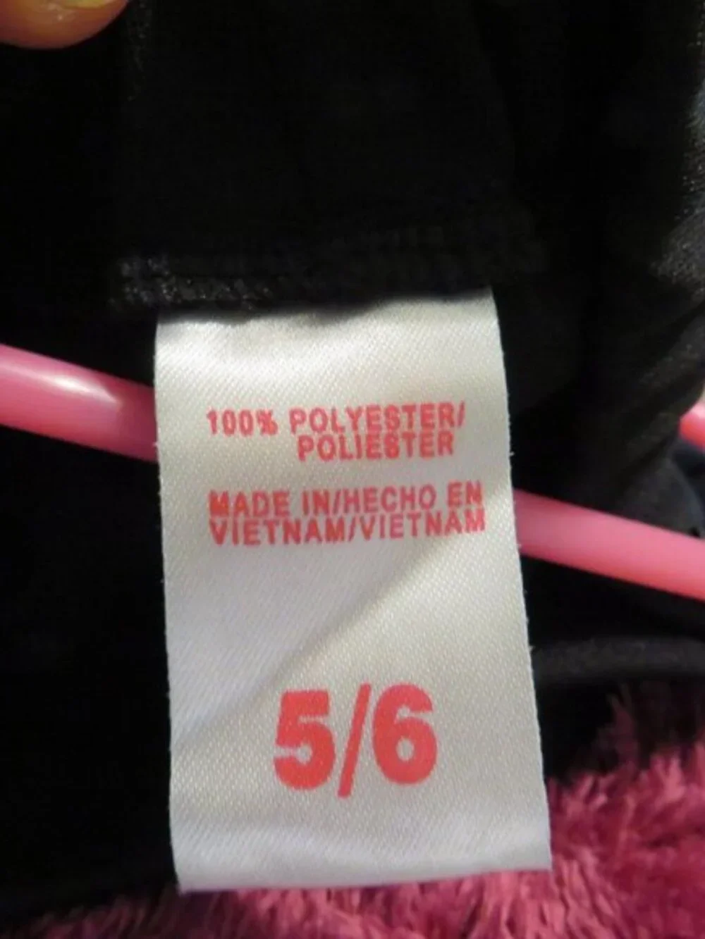 Extremely Me Girls 2-Piece Faux Fur Jacket Shirt Pants Set Pink Black Rhinestone